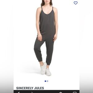 Black Sleeveless Jumpsuit